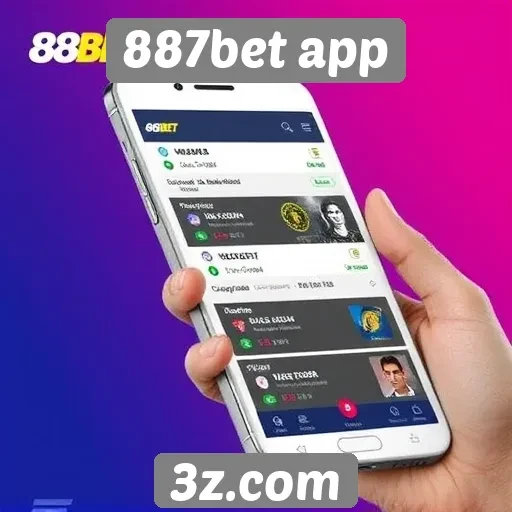Apostas esportivas disponíveis no 887bet app